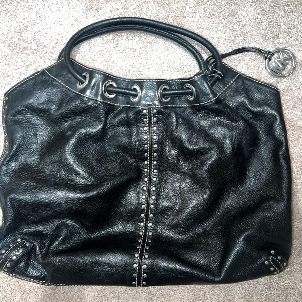 Michael Koors MK black handbag